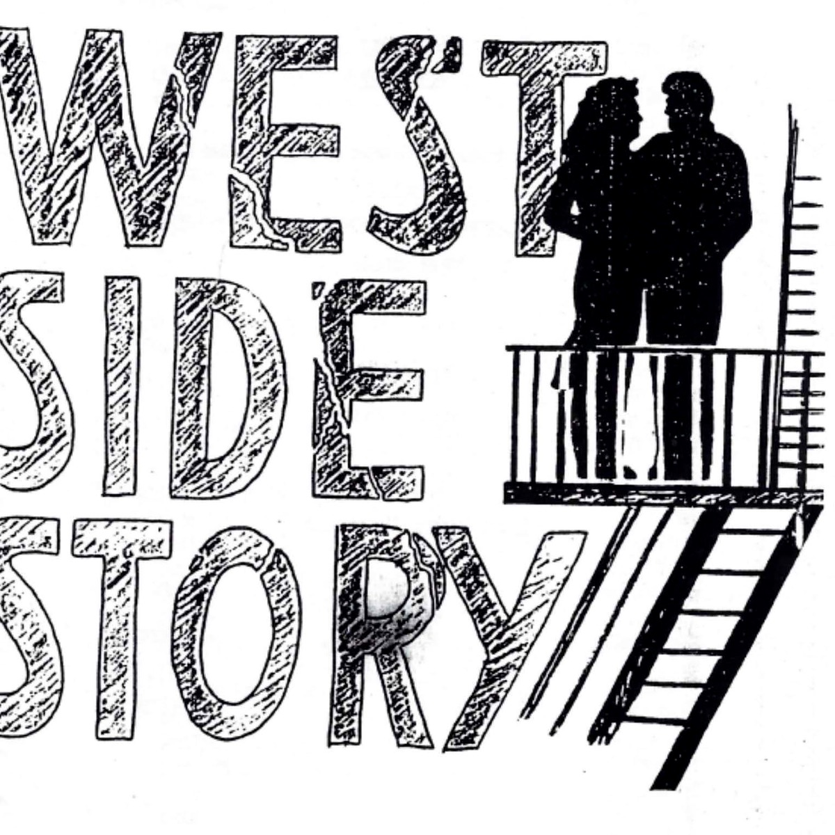 Student-created West Side Story artwork